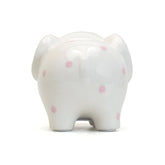 White Elephant With Pink Polka Dots Bank